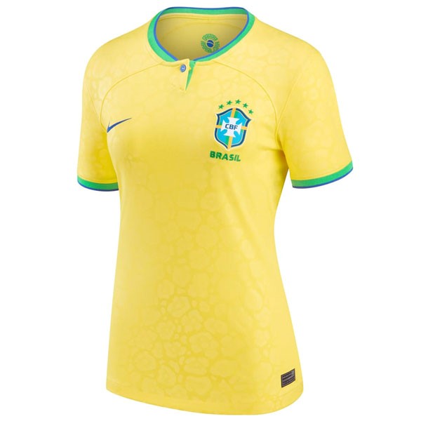 Trikot Brasilien Heim Damen 2022-2023